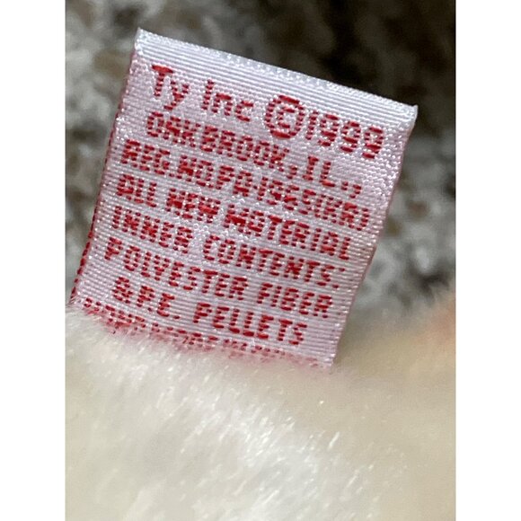 Ty Rainbow Beanie Buddy Chameleon Plush1999 Multicolor Tie-Dyed Bean Bag - Picture 9 of 15